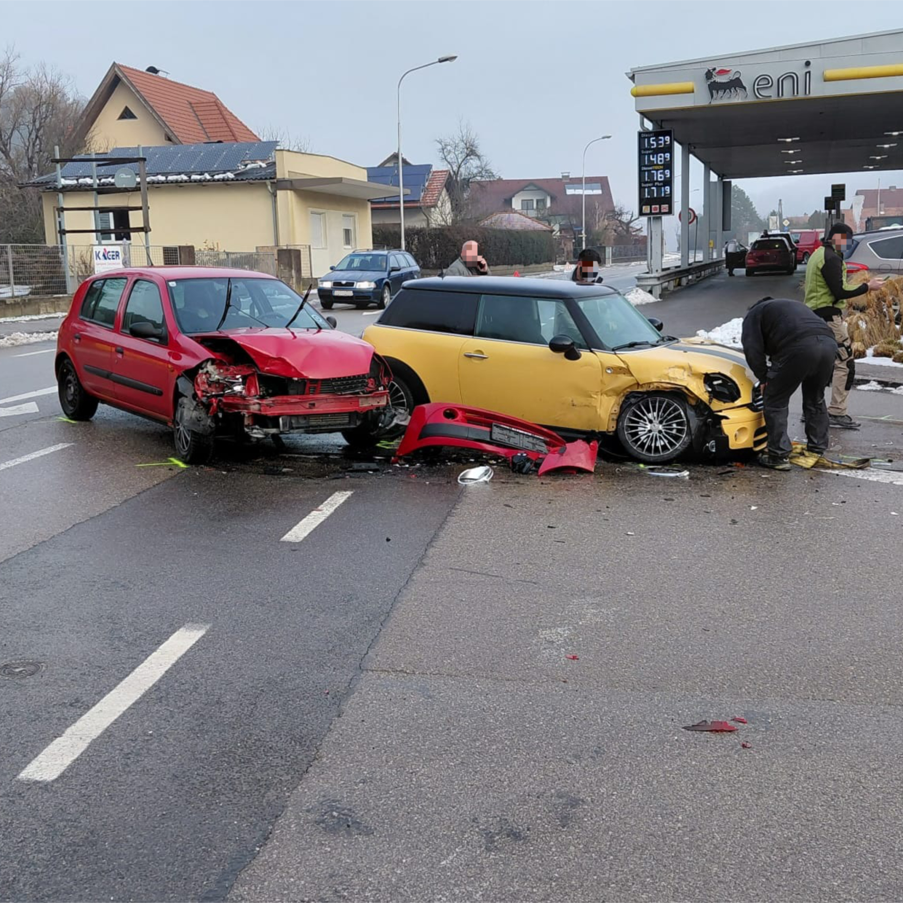 Verkehrsunfall B54 - L144